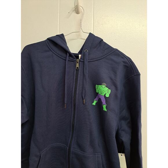 Amazon Essentials Marvel Men's Fleece Full-Zip Hoodie Sweatshirts Size L - Picture 5 of 11